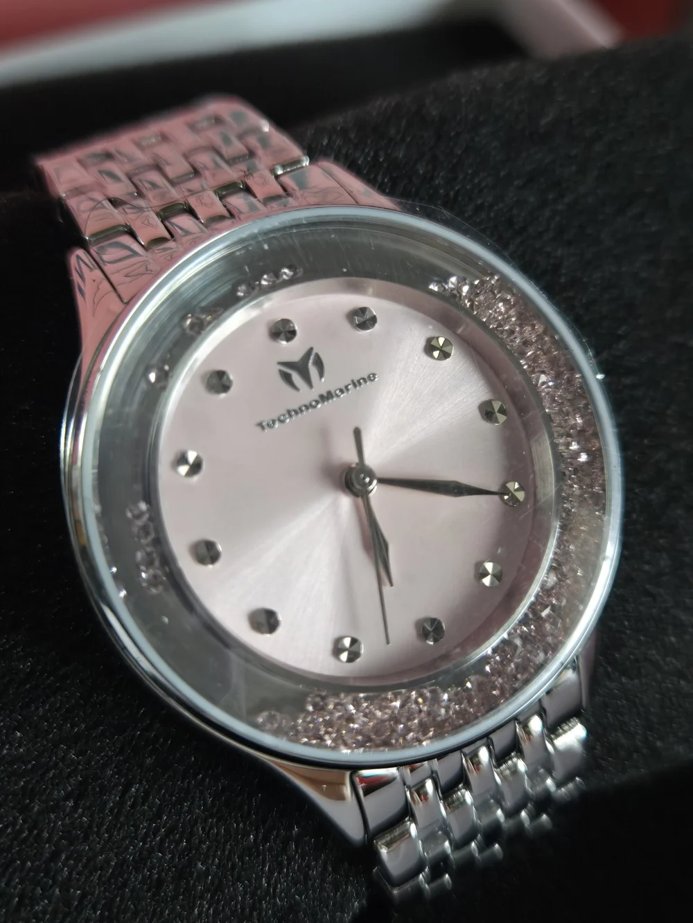 TM-9026008 TechnoMarine Brillantezza Del Mare Women's Watch Pink 34mm